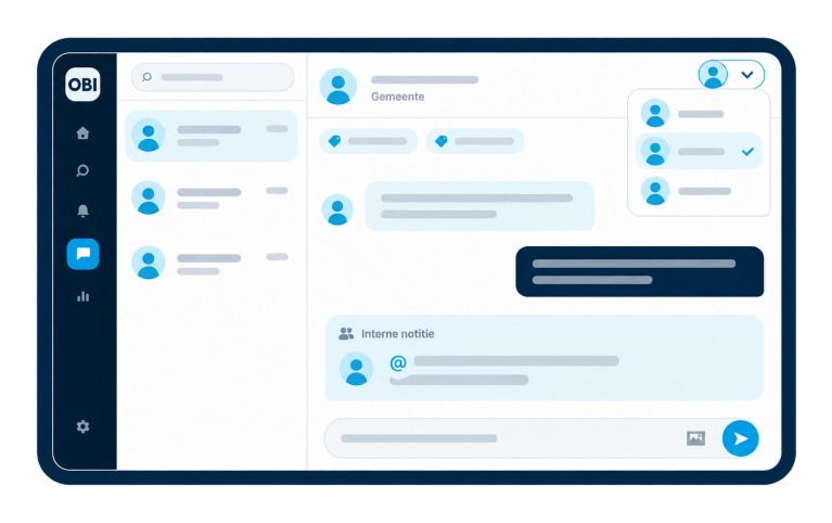 Efficiënt samenwerken in webcare