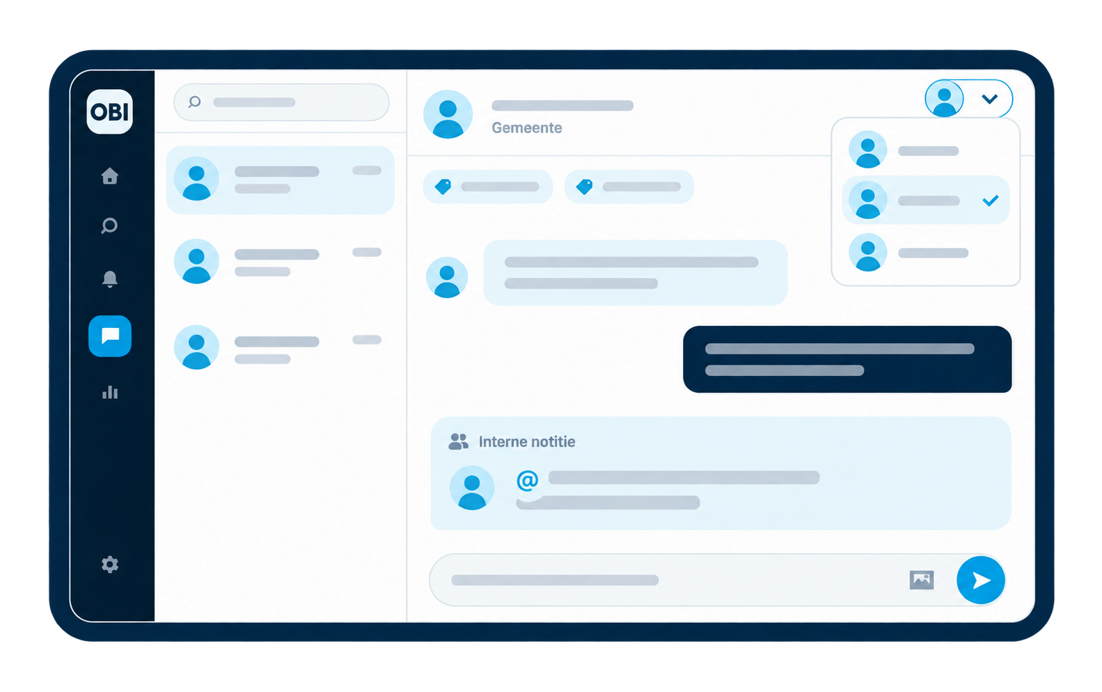 Efficiënt samenwerken in webcare