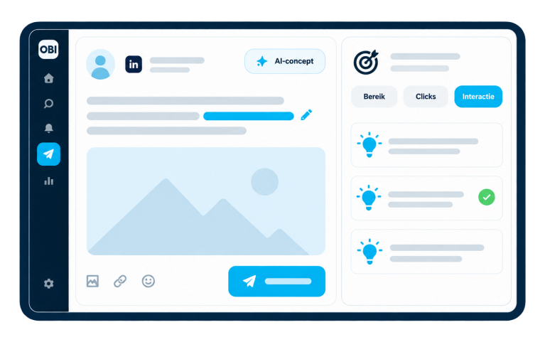 Sociale posts slimmer maken met AI