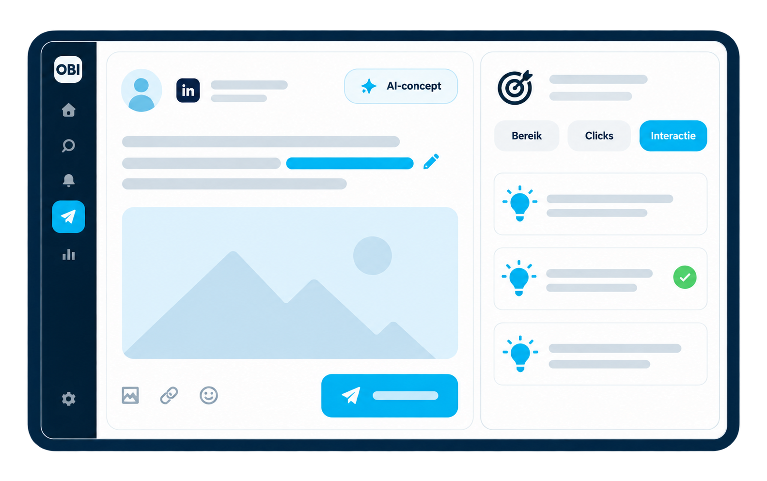 Sociale posts slimmer maken met AI